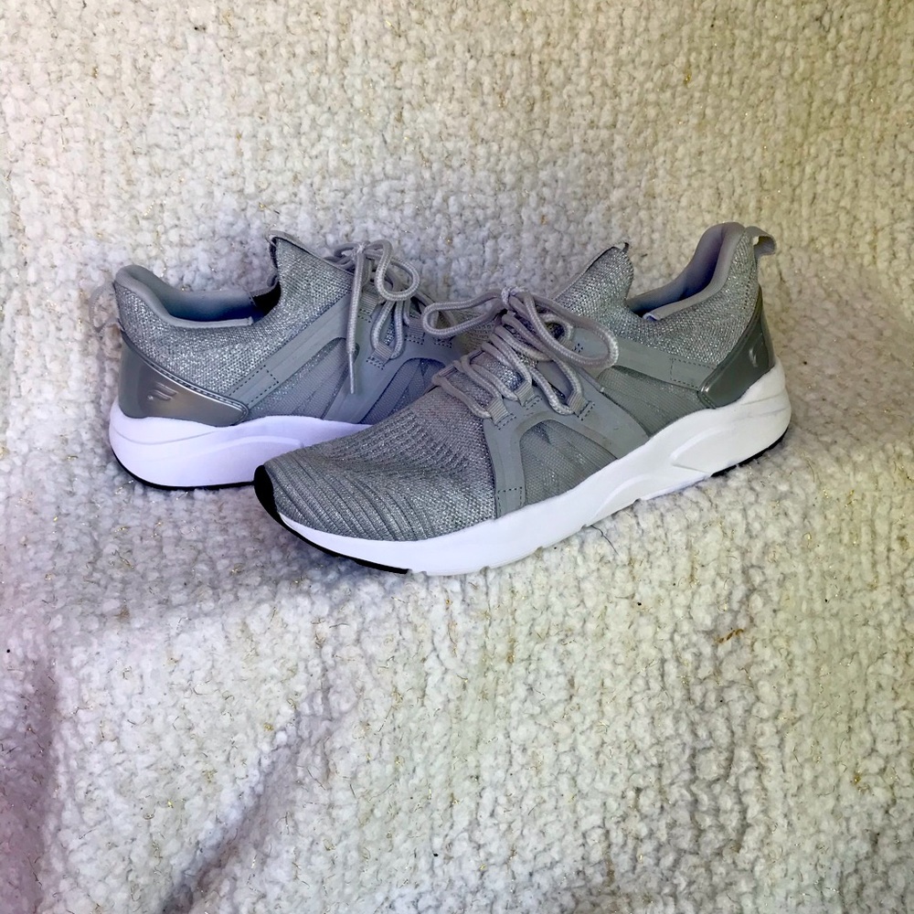 Grey performance sneakers